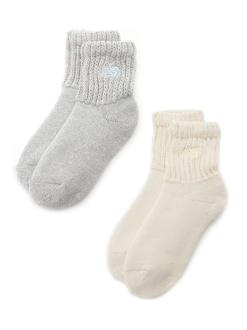 【New Balance for emmi】ショートコンフォートソックス2P