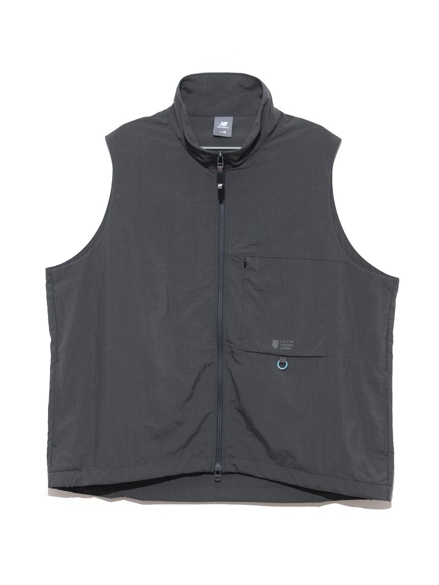 New Balance】STAND NECK VEST(ジレ/ベスト)｜アウター｜emmi