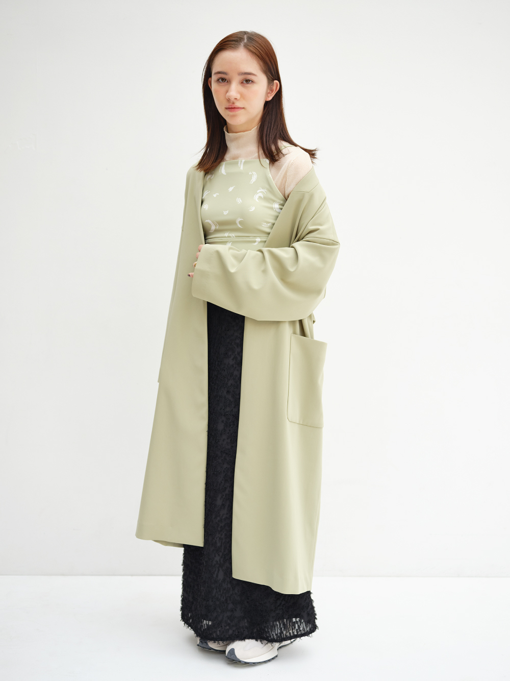 New balance for emmi】MET24 Long Gown(チェスターコート)｜アウター 