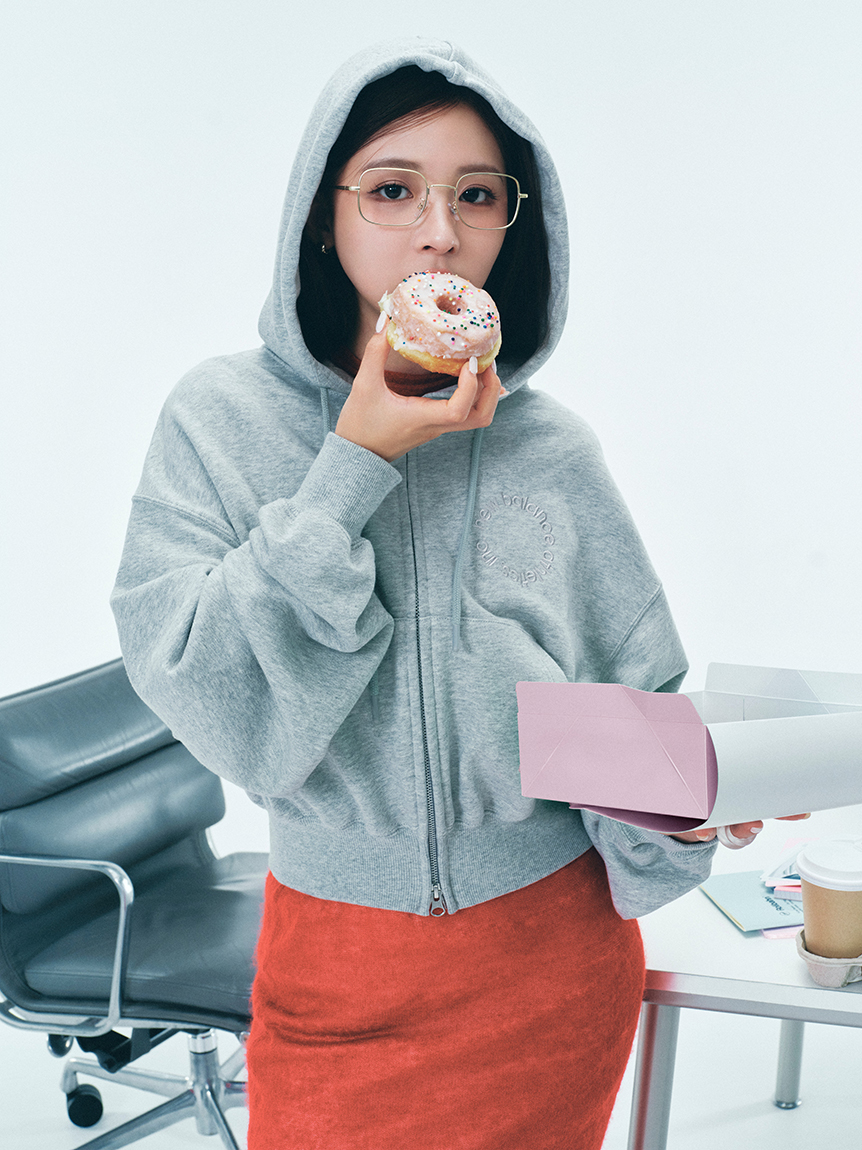 【New Balance for emmi】ダブルジップフーディースウェット