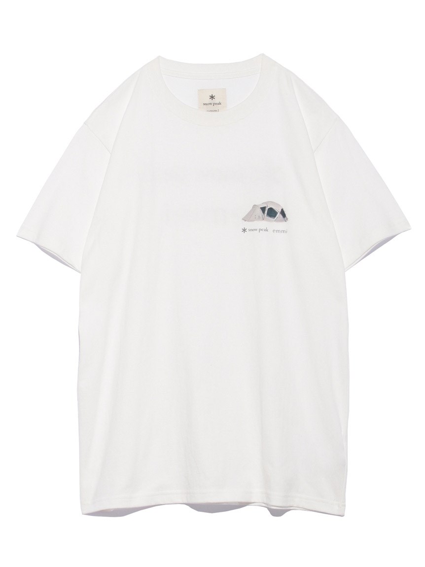 emmi×Snowpeak】S/S T-SHIRT_emmi atelier(Tシャツ/カットソー