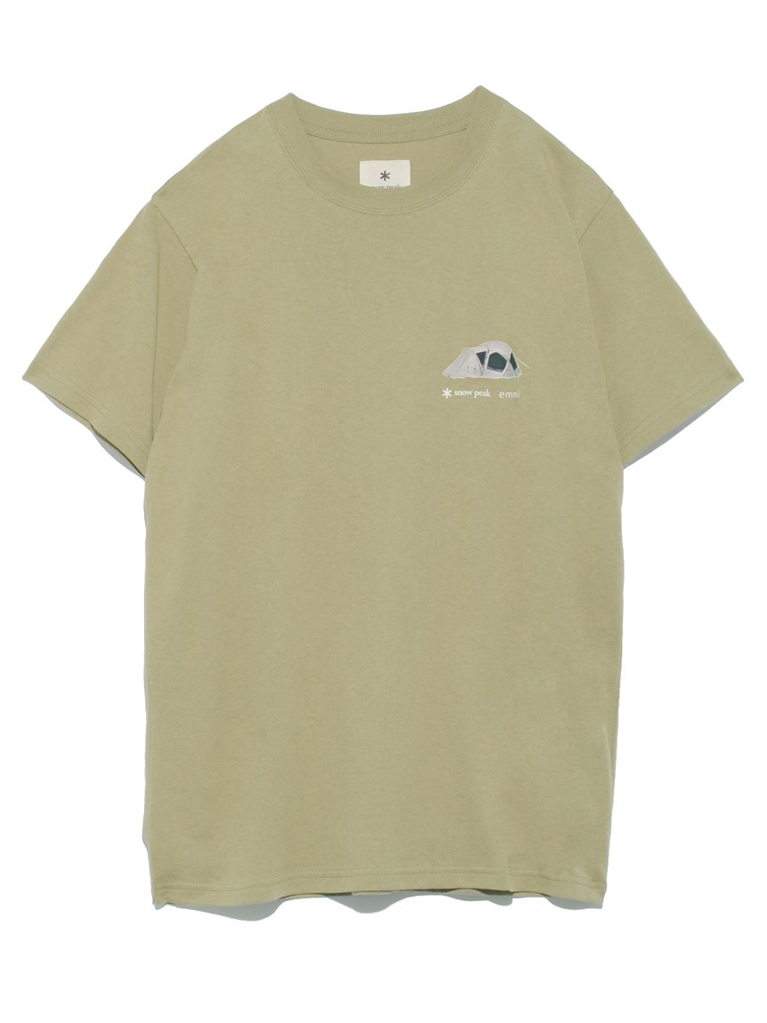 emmi×Snowpeak】S/S T-SHIRT_emmi atelier(Tシャツ/カットソー