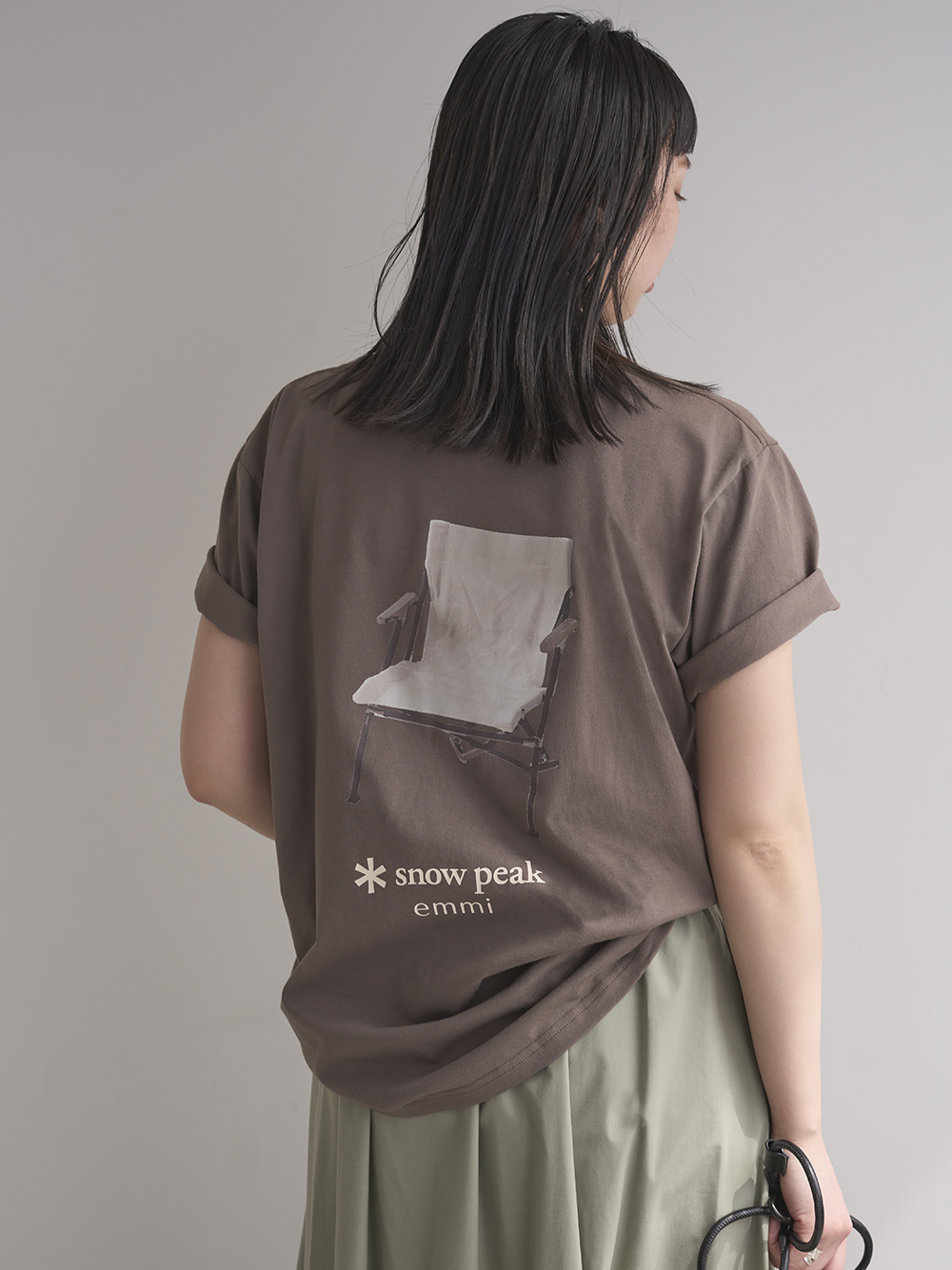 【Snoｗ Peak×emmi】H/S T-shirts(MOC-M)