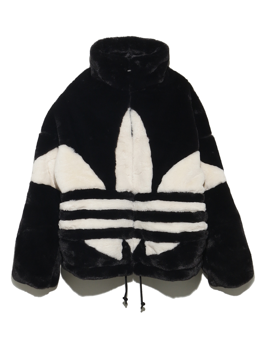 【adidas Originals】Fur Jacket(BLK-XS)