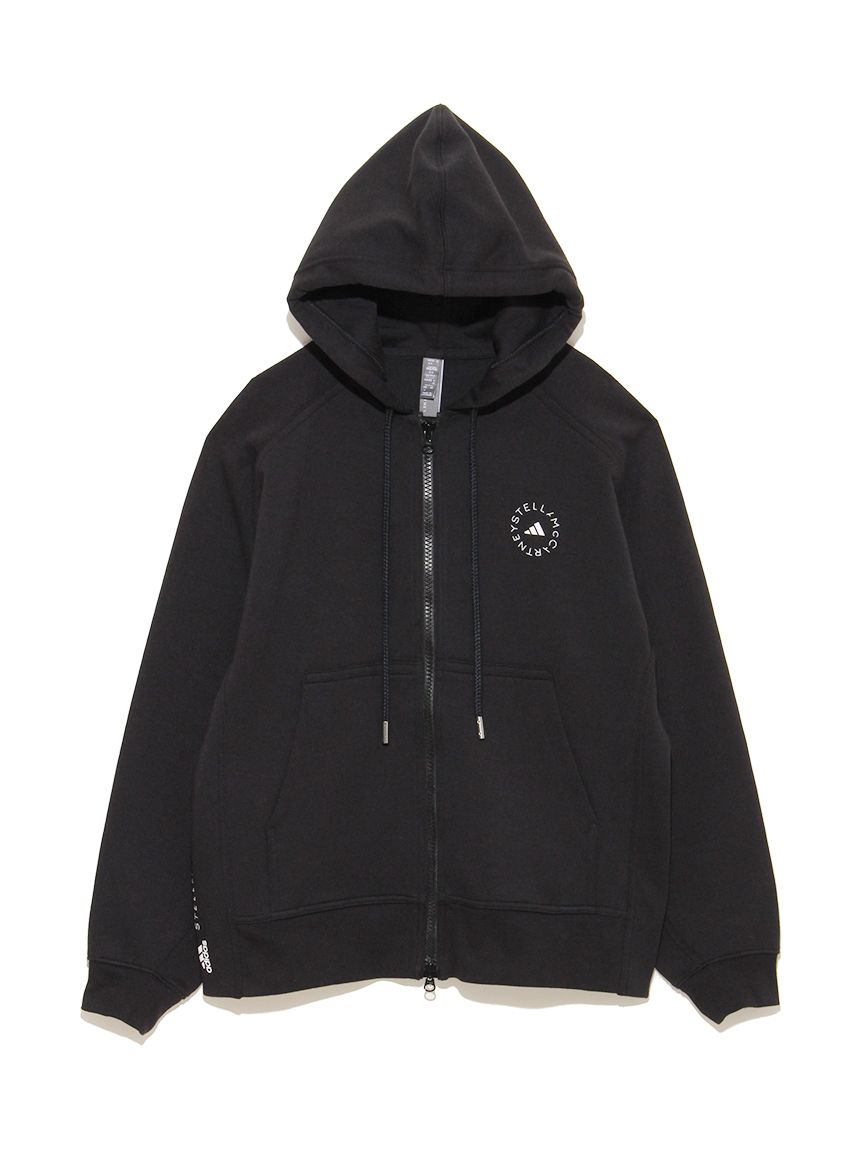 新品adidas by stella mccartney zip hoodie