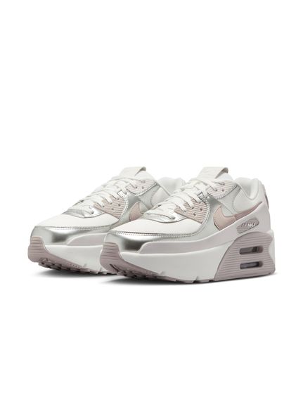 NIKE エアマックス90 LV8 FD4328-001 厚底スニーカー 24 新作 ☆NIKE☆ WMNS AIR MAX 90 LV8 緩衝 厚底スニーカー FD4328
