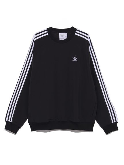 emmi（エミ）の「【emmi atelier】ewcショート丈ロゴスエット