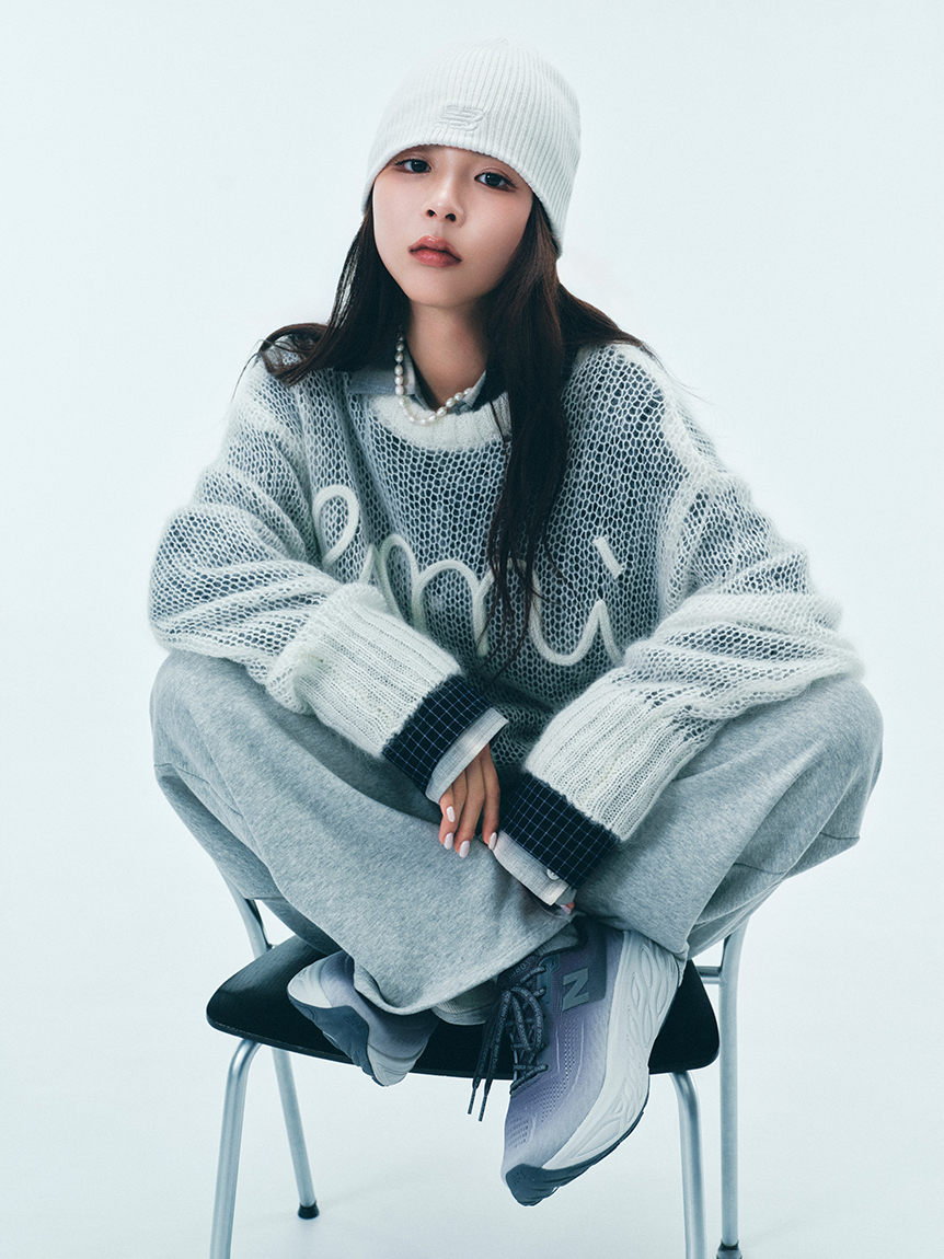 New Balance for emmi】ウエストギャザースウェットパンツ