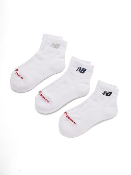 New Balance】ミッドレングス3Pソックス(ソックス)｜レッグ