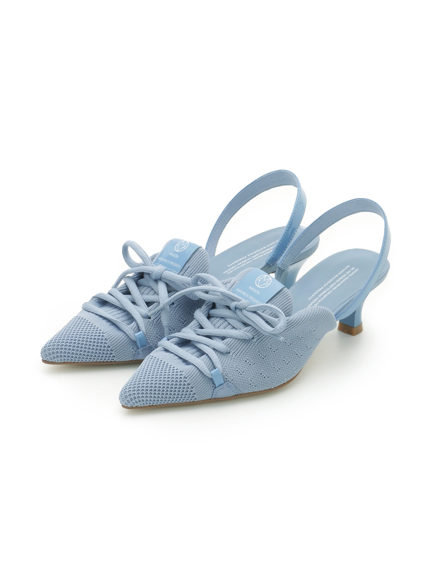 MAISON MAVERICK PRESENTS】KnitLaceUpHeelSneaker(サンダル