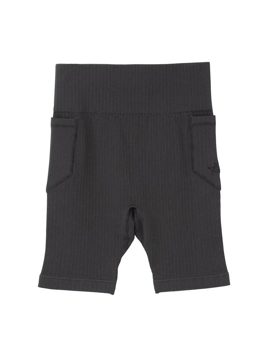 Ｍiuさま専用 ショートパンツ付きレギンス黒　タグ付き THE NORTH FACE】GAR Rib Short Tight(レギンス)｜パンツ｜emmi（エミ