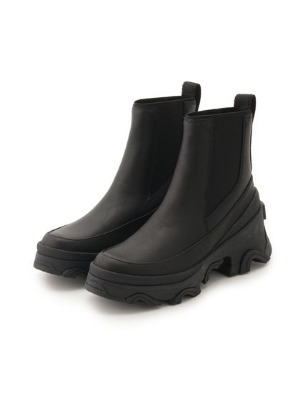 【極美品】 emmi 24cm Vibramニットブーツ　フロントジップ 黒 楽天市場】ブーツ フロントジッパー ショートブーツ レディース