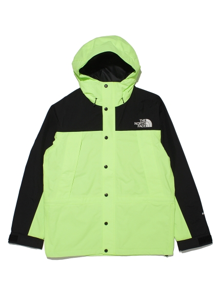 M north face mountain light jacket green