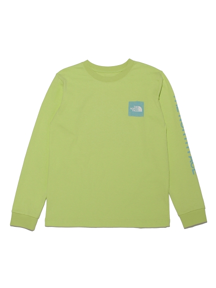 【THE NORTH FACE】L/S SLV GRAPHIC T(LIME-M)