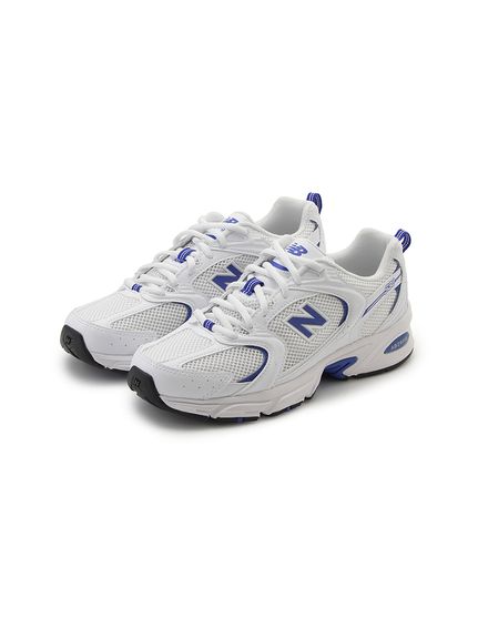 未使用 New Balance MR530 25.0 シルバーネイビー emmi New Balance NEW BALANCE MR530KA width D STEEL GREY