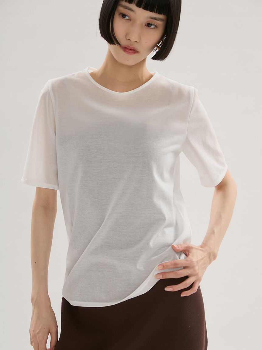 Sheer WASHI Tee