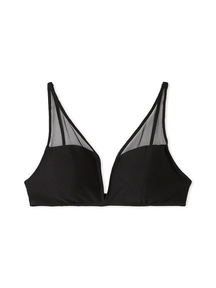 未使用 タグ付き ëpa エパ epa ドット シアーブラウス ブラック シアーリラックスブラ(ブラトップ)｜トップス｜emmi（エミ）の通販