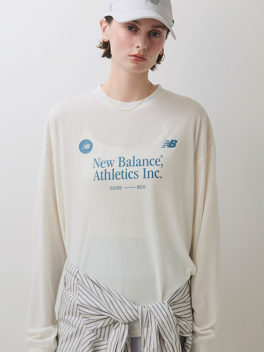 【New Balance for emmi】グラフィックロングＴシャツ