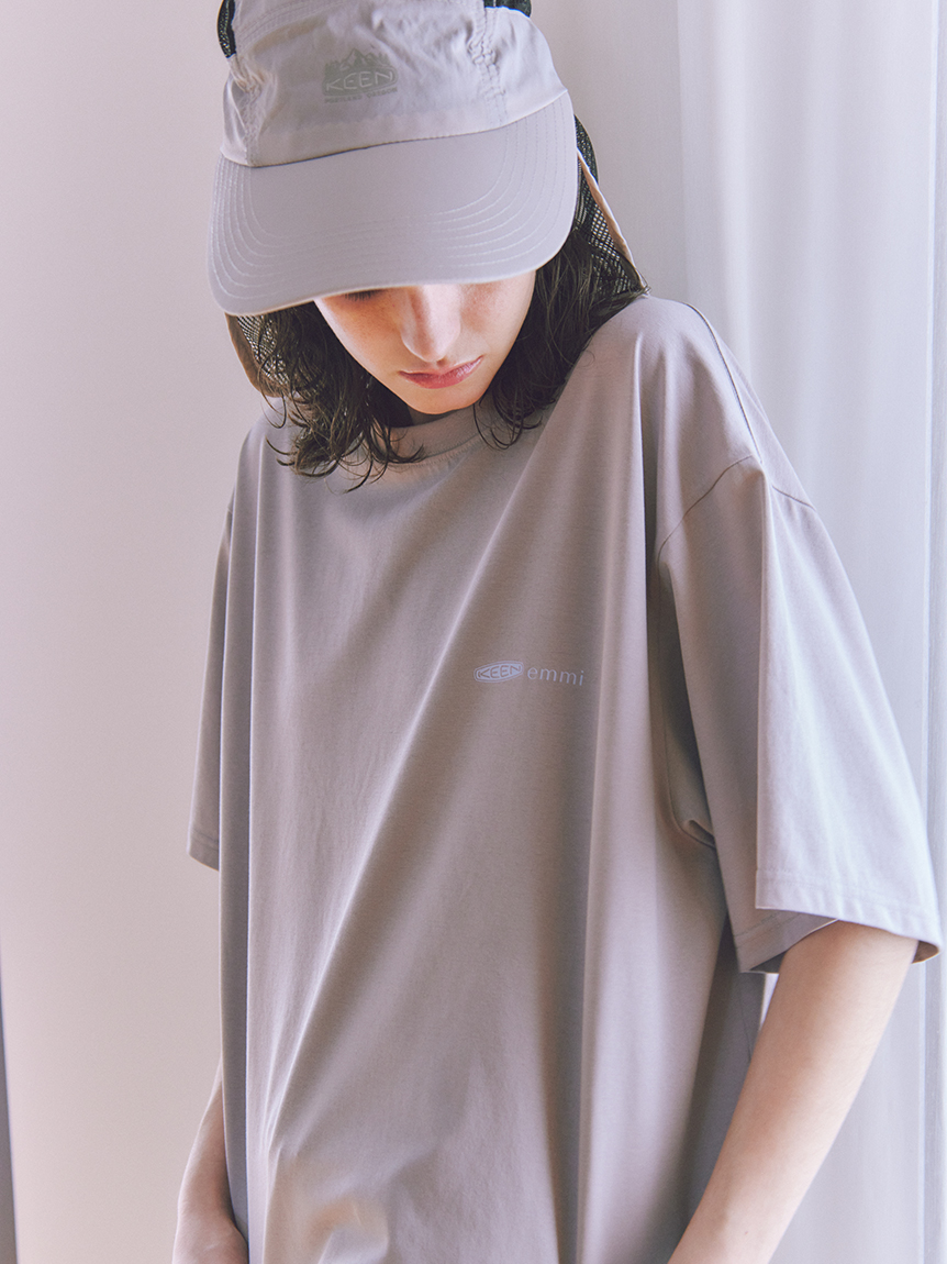 emmi×KEEN】NICE MINT TEE×MESH OP SET(カットワンピース)｜ワンピース