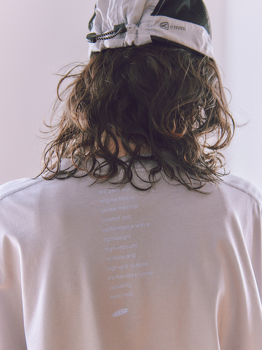 emmi×KEEN】NICE MINT TEE×MESH OP SET(カットワンピース)｜ワンピース