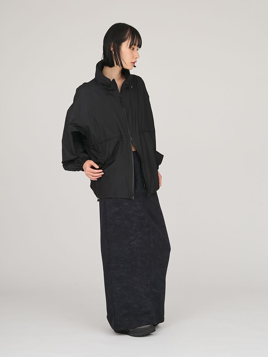 emmi メッシュフードジャケット ブラック emmi×KEEN】RECYCLE NYLONLIGHT JACKET(ジャケット)｜アウター｜emmi