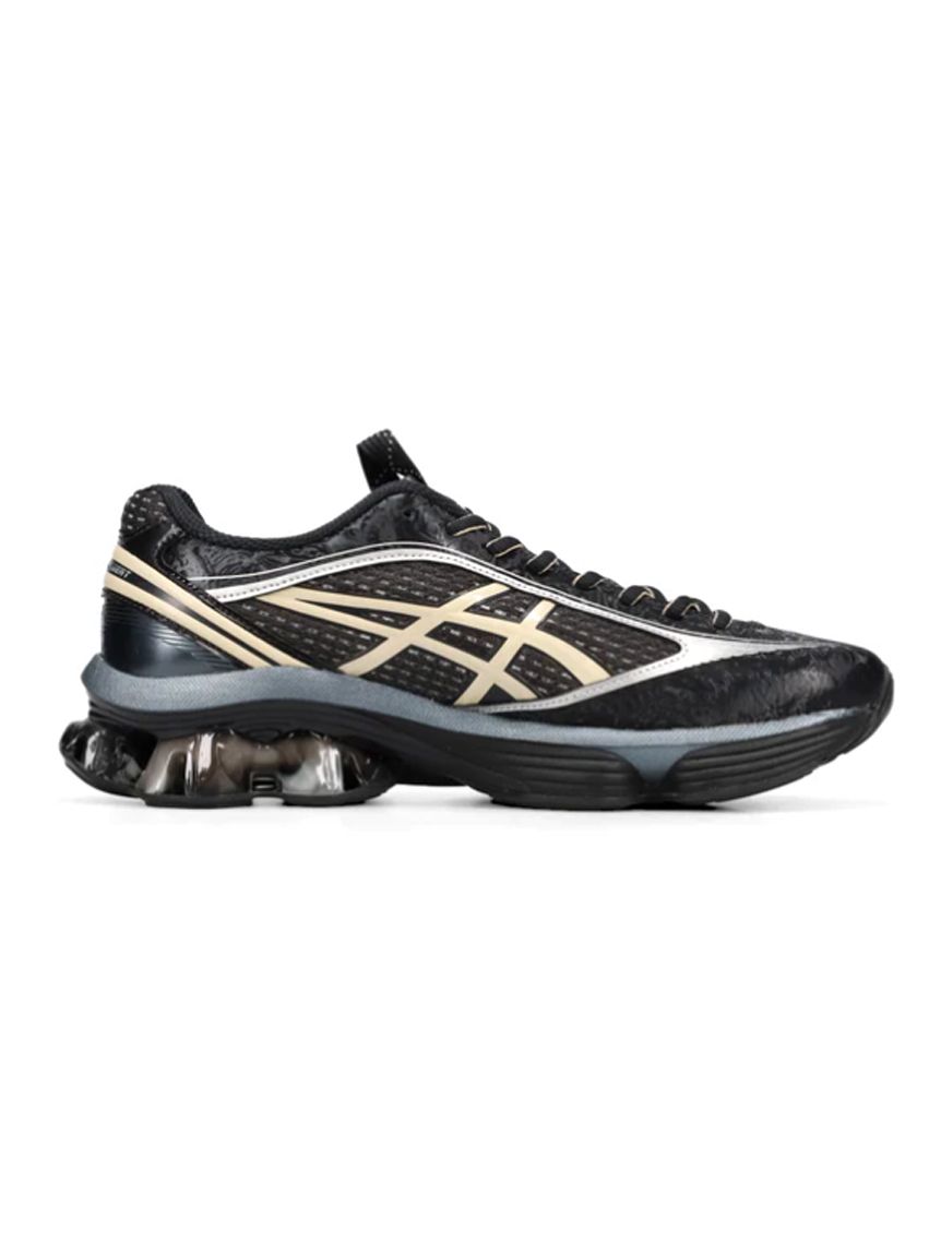 新品！ASICS GEL-KINETIC FLUENT スニーカー 黒 24.5 asics GEL-KINETIC FLUENT BLACK/BLACK（アシックス ゲル