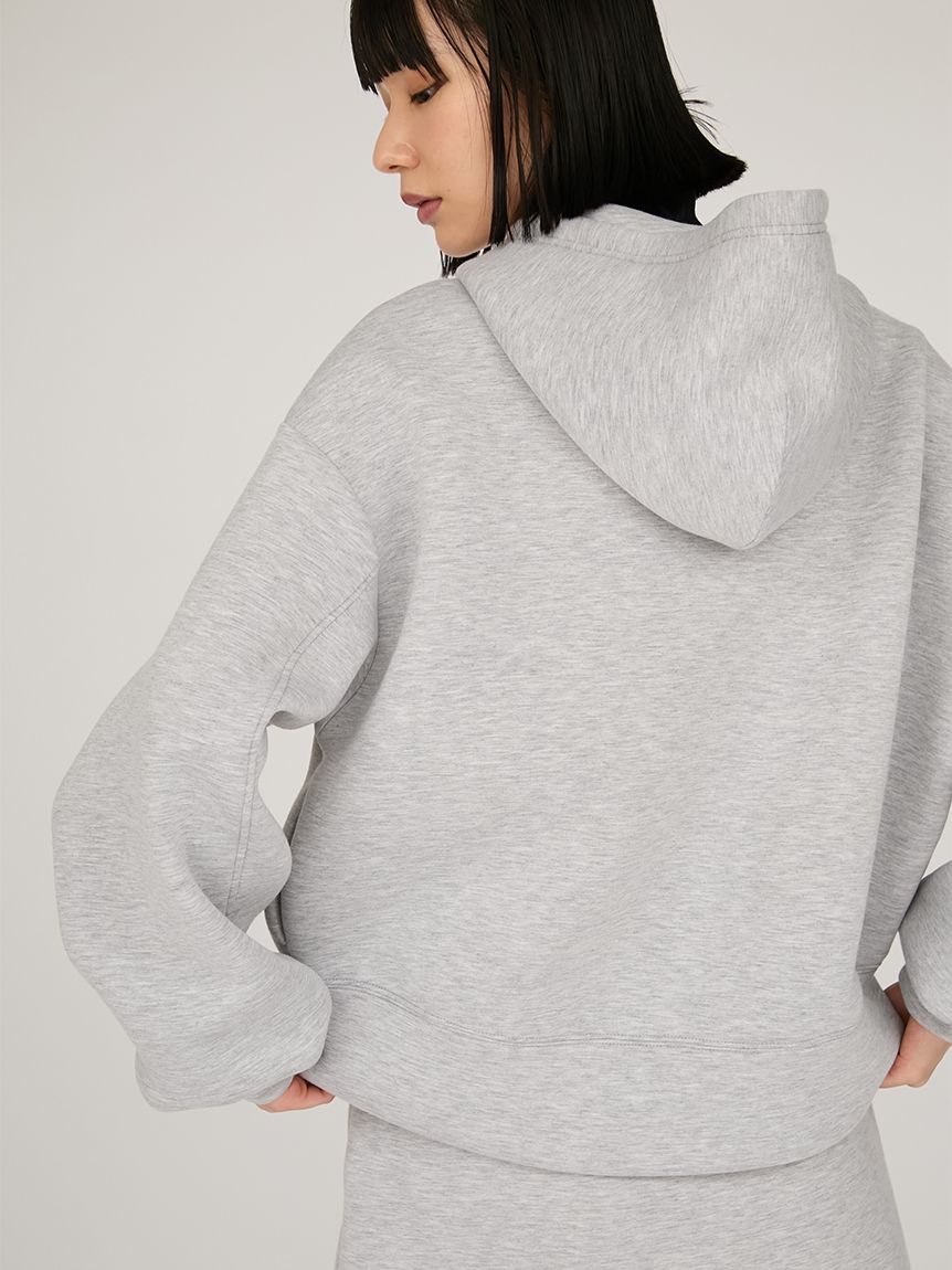 emmiロゴジップアップダンボールフーディ(スウェット/パーカー