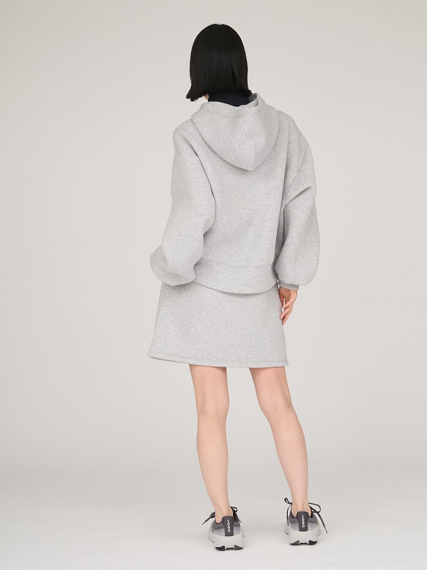 emmiロゴジップアップダンボールフーディ(スウェット/パーカー