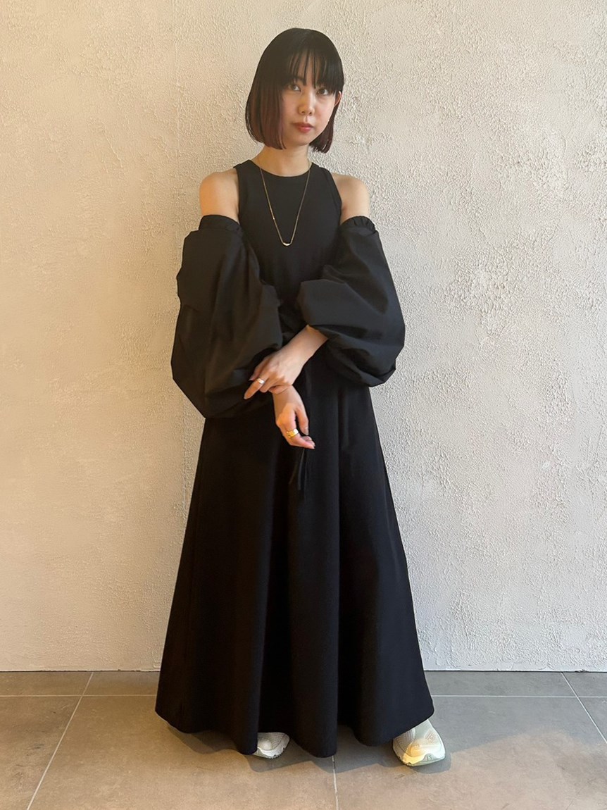 emmi atelier】タフタボレロ付きカットワンピース(ワンピース)｜emmi