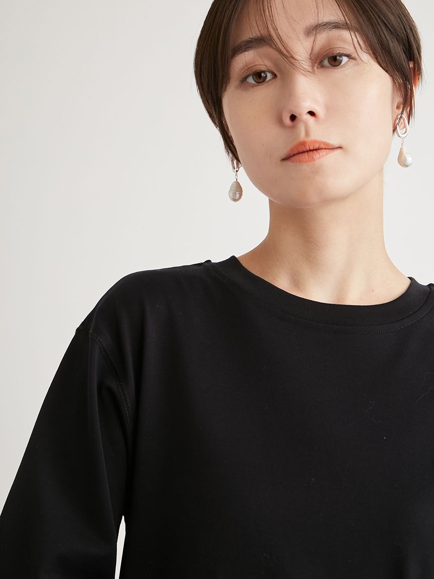 シンプルカットソーワンピース(カットワンピース)｜ワンピース