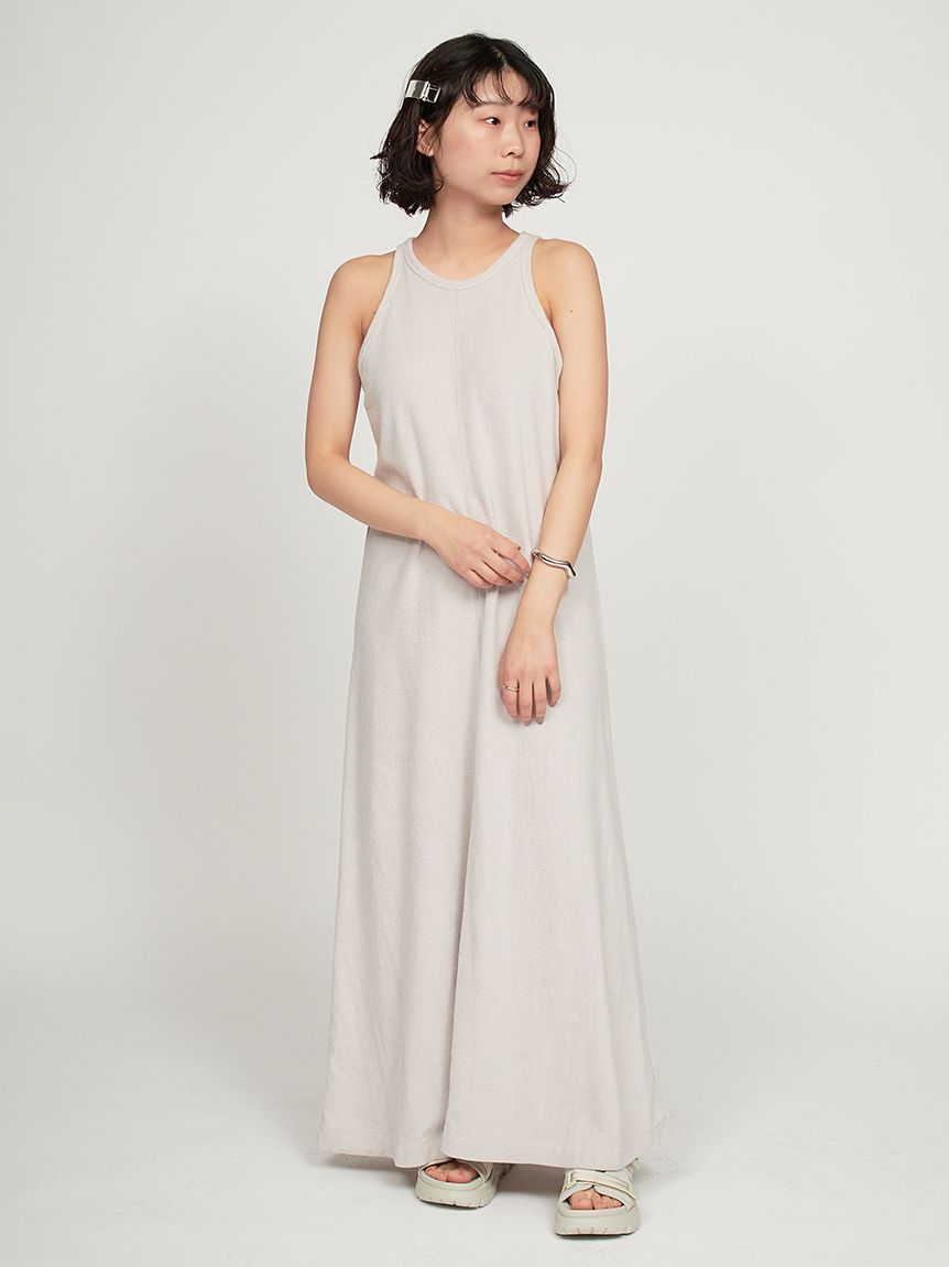 emmi ワンピース emmi×PlaX（TM）】パイルアメスリワンピース(カットワンピース