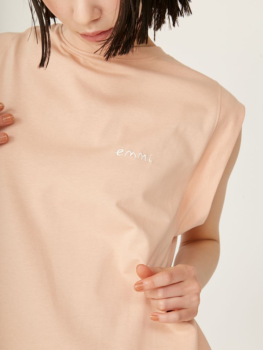 emmi×ecostore】UpDRIFT emmiロゴワンピース(カットワンピース
