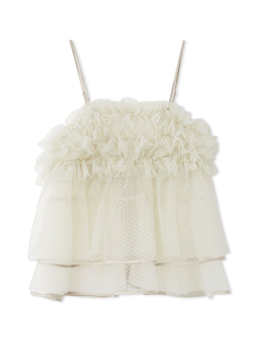 セットアイテム】チュールビスチェ×裏毛ワンピースセット(マキシ