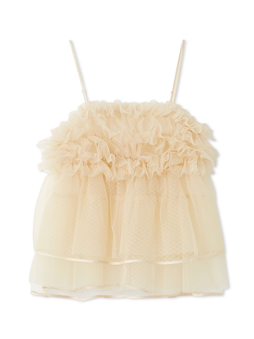 セットアイテム】チュールビスチェ×裏毛ワンピースセット(マキシ