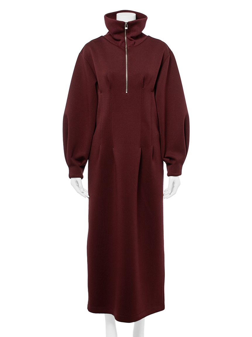 ONLINE限定】ハーフジップダンボールワンピース(カットワンピース