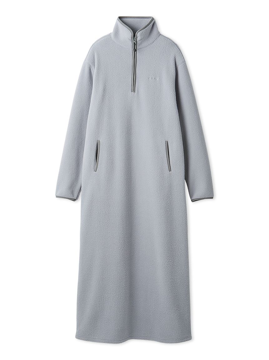 セットアイテム】eco ストール付きフリースワンピース(カット