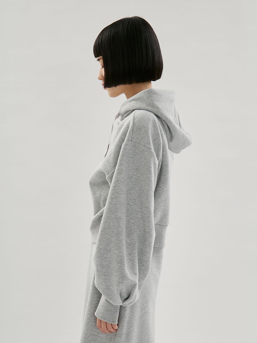 裏毛フーディー×ワンピースセット(セットアップ)｜ワンピース｜emmi