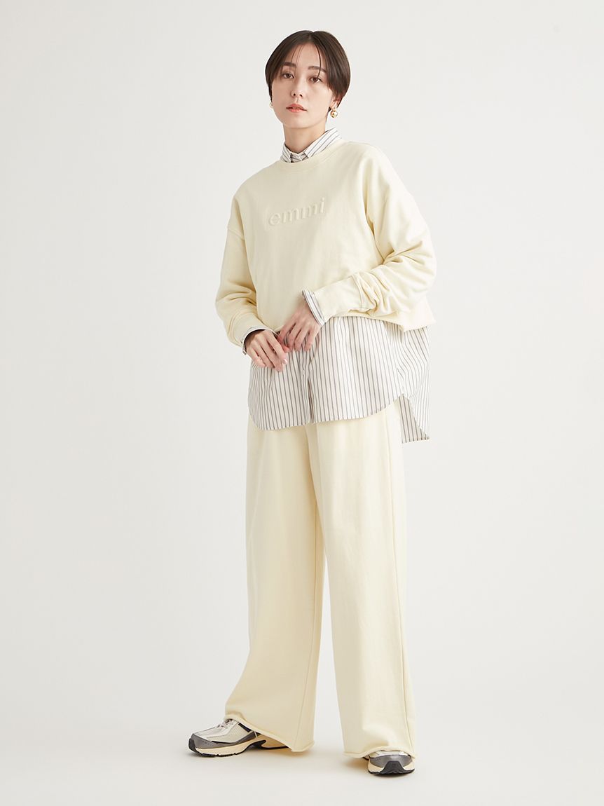 【正規逆輸入品】 10th】eco emmiロゴスウェットパンツ(スウェットパンツ)｜パンツ その他