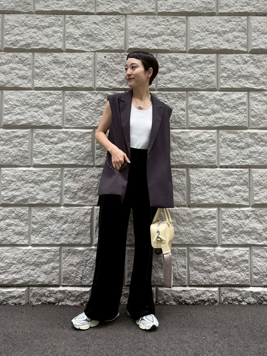 ベロアパンツ(ロングパンツ)｜パンツ｜emmi（エミ）の通販サイト