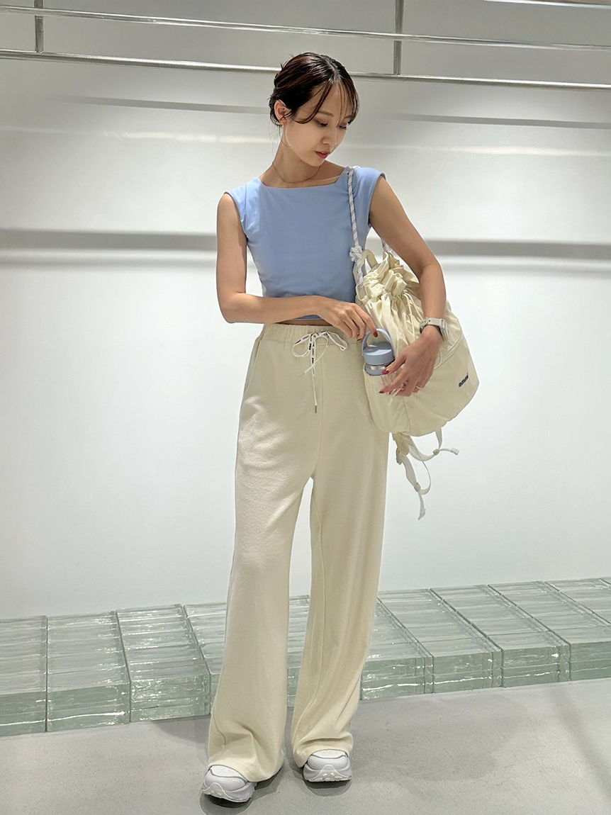 prince|emmi】パイルイージーパンツ(ワイドパンツ)｜パンツ｜emmi