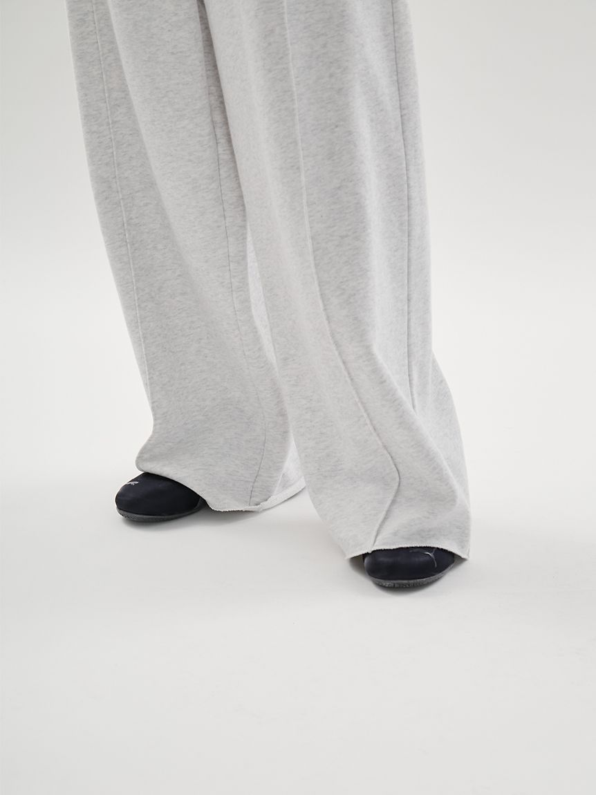 スウェットワイドパンツ【セットアップ対応】(ロングパンツ)｜パンツ