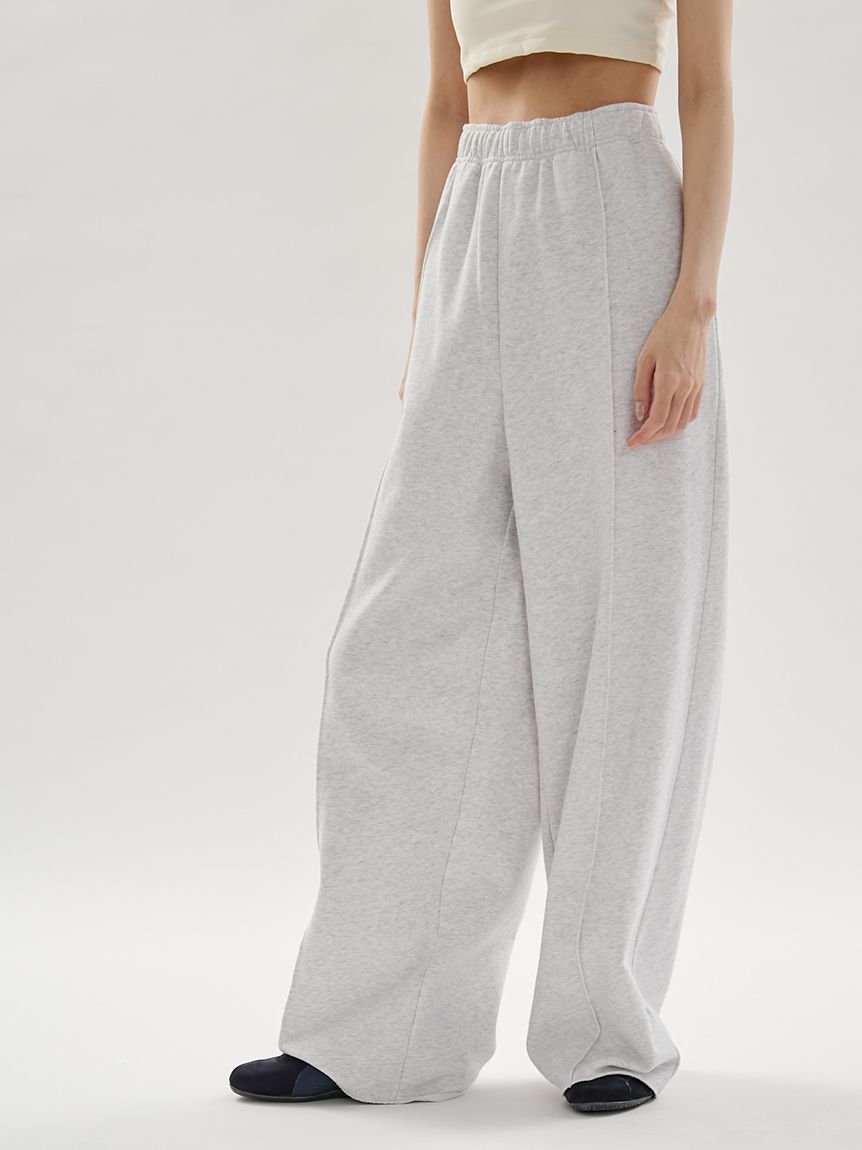 えみをページ スウェットワイドパンツ【セットアップ対応】(ロングパンツ)｜パンツ