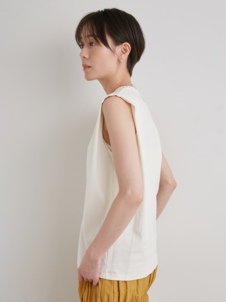 emmi atelier】スムースボックスタンクトップ(タンクトップ 