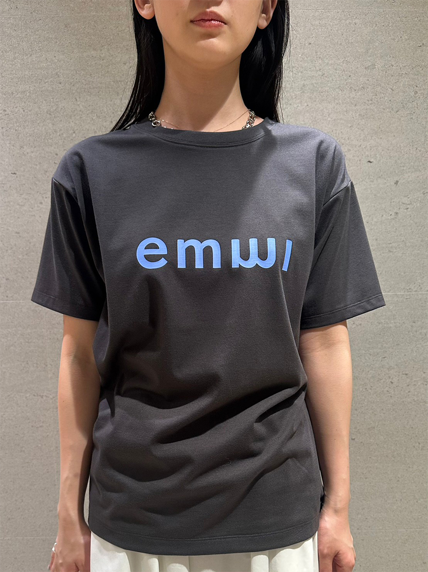 emmi atelier】UpDRIFTemmiロゴTシャツ(Tシャツ/カットソー)｜トップス