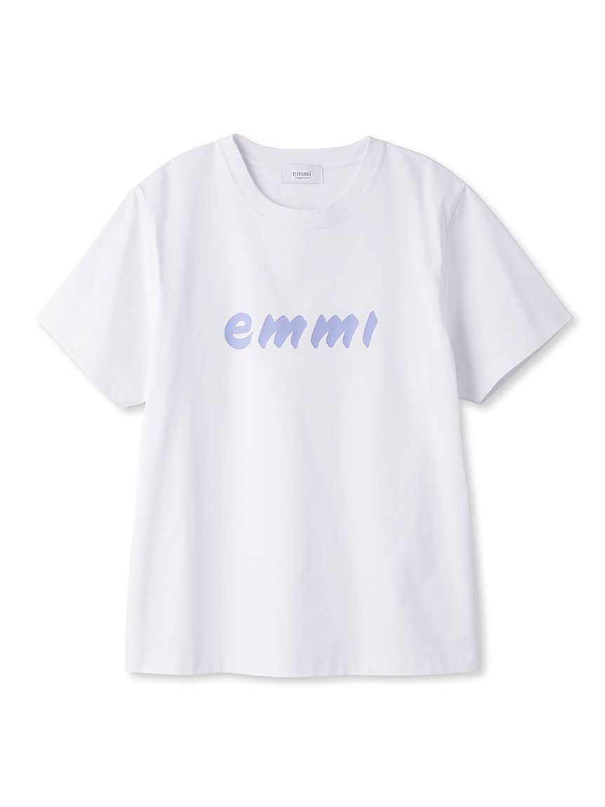 emmi atelier】ペイントemmiロゴTシャツ(Tシャツ/カットソー 