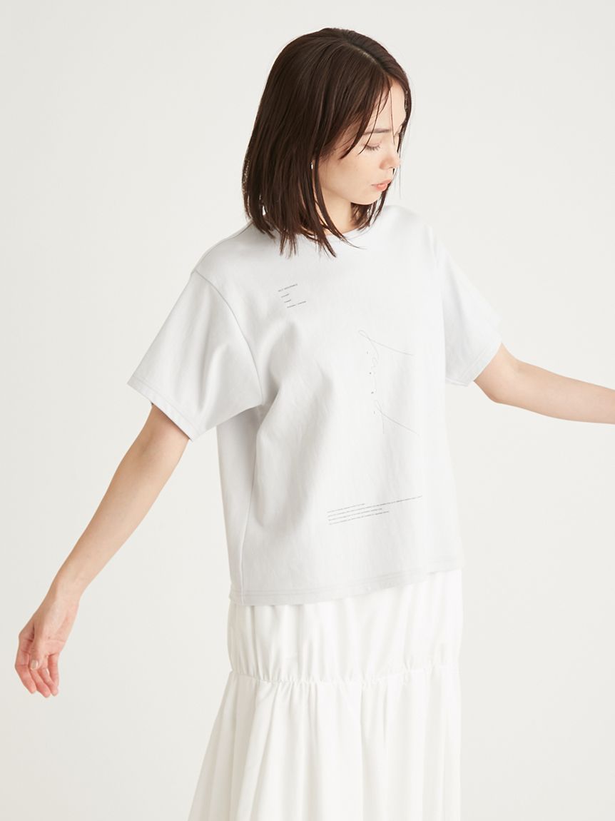 IPSA/emmi】コラボプリントTシャツ(Tシャツ/カットソー