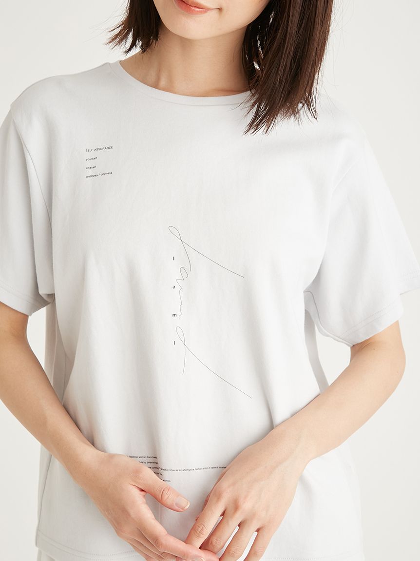 IPSA/emmi】コラボプリントTシャツ(Tシャツ/カットソー