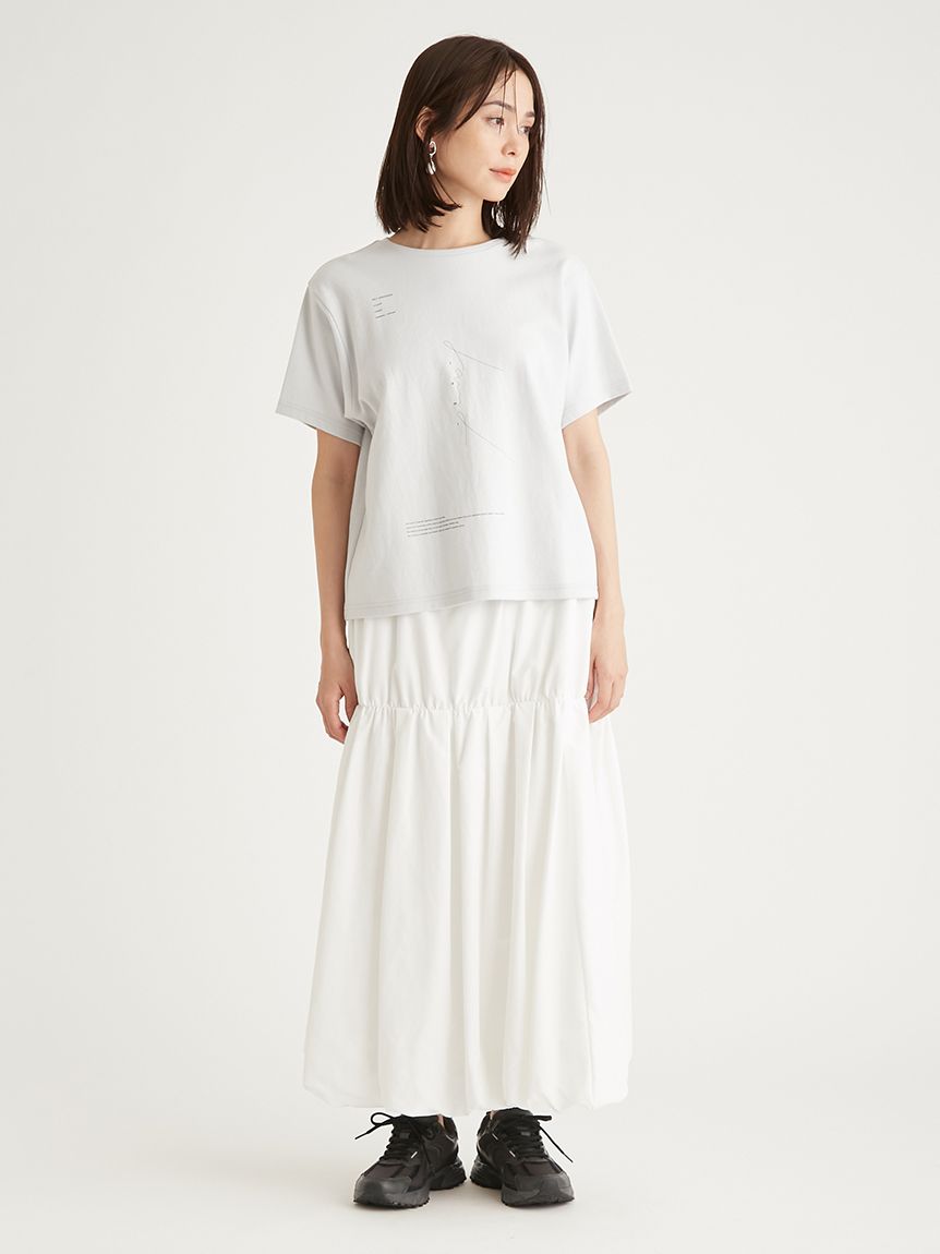 tシャツ 「IPSA/emmi」コラボプリントTシャツ レディース IPSA/emmi】コラボプリントTシャツ(Tシャツ/カットソー
