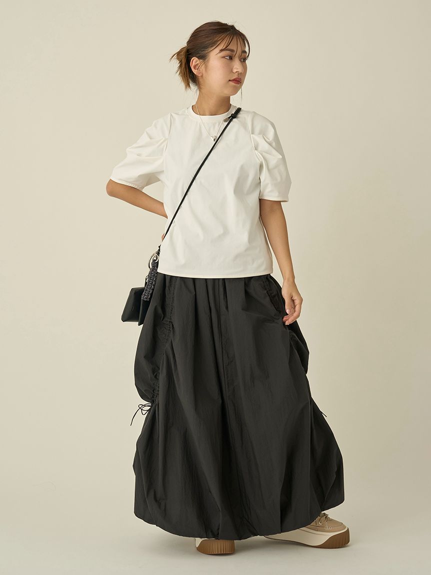 emmi｜タックスリーブカットトップス | Rakuten Fashion(楽天