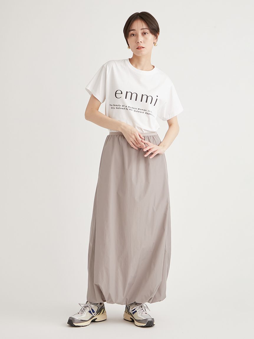 10th】【ONLINE限定カラー】eco emmiロゴTシャツ（カットソー/T